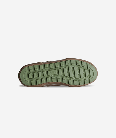 Chaussure de skate Globe Motley Mid Chestnut Olive Summit