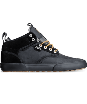 Chaussure de skate Globe Motley Mid Black Gunmetal Trek