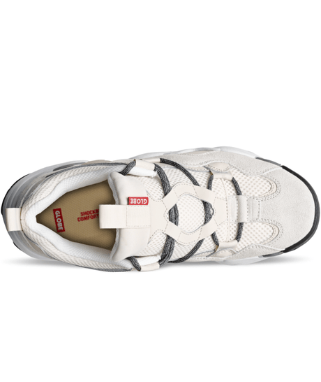 Chaussure de skate Globe Option Evo Stone Vanilla