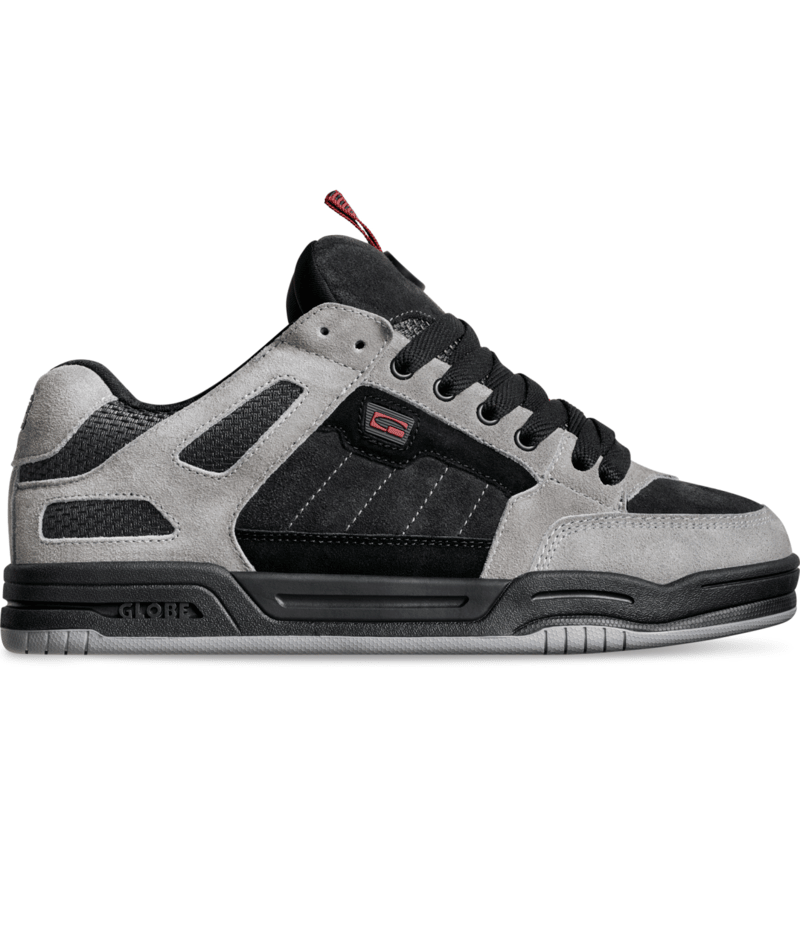 Chaussure de skate Globe Tilt Prime Black Grey Mullen