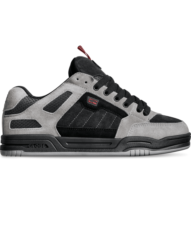 Chaussure de skate Globe Tilt Prime Black Grey Mullen