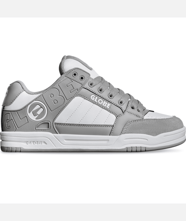 Chaussure de skate Globe Tilt White Light Grey