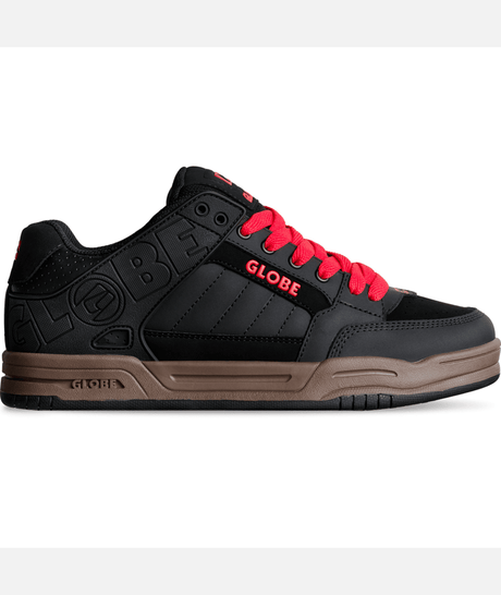 Chaussure de skate Globe Tilt Black Red Gum