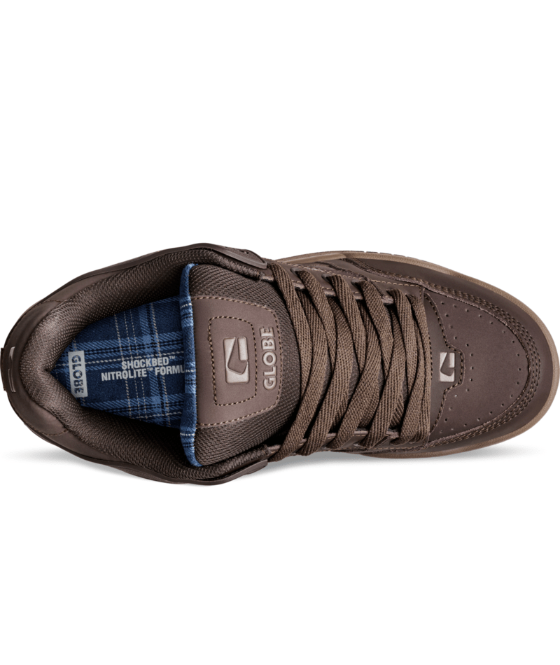 Tilt Brown - Blue - Tartan