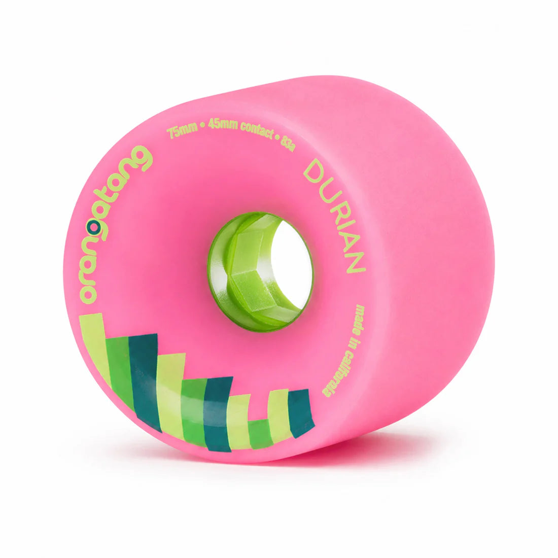 Orangatang Durian 75Mm 83A Pink - Roues Freeride Longboard