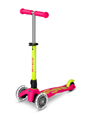 Mini Micro Deluxe Neon Led Flamingo Yellow