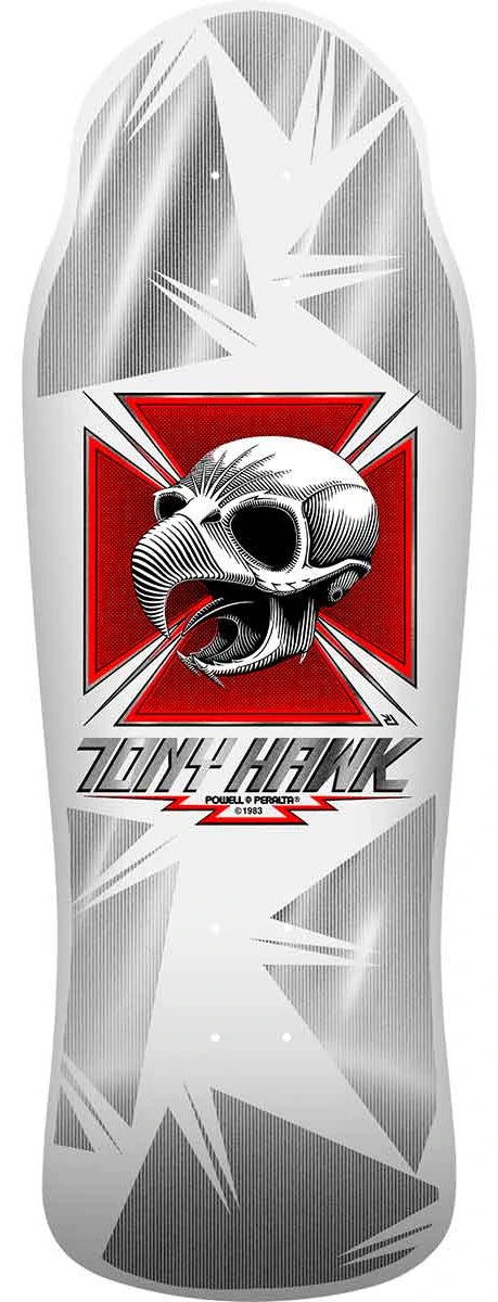 Deck Powell Bb17 Tony Hawk 10.38 White - Éd. Limitée | N4