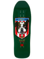 Powell Peralta Frankie Hill Bulldog Reissue - Deck 9.95" × 31" Green / Gold Foil