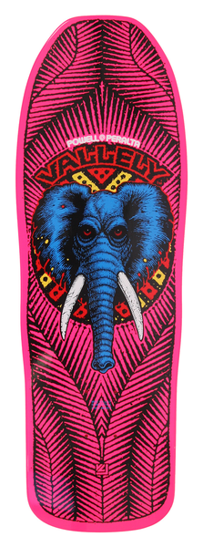 Powell Peralta Mike Vallely Elephant Reissue - Deck 9.85" × 30" Pink