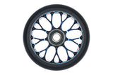 Roue Black Pearl Venom V2 115 12 Std Double Bleu Chrome