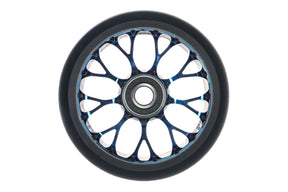 Roue Black Pearl Venom V2 115 12 Std Double Bleu Chrome