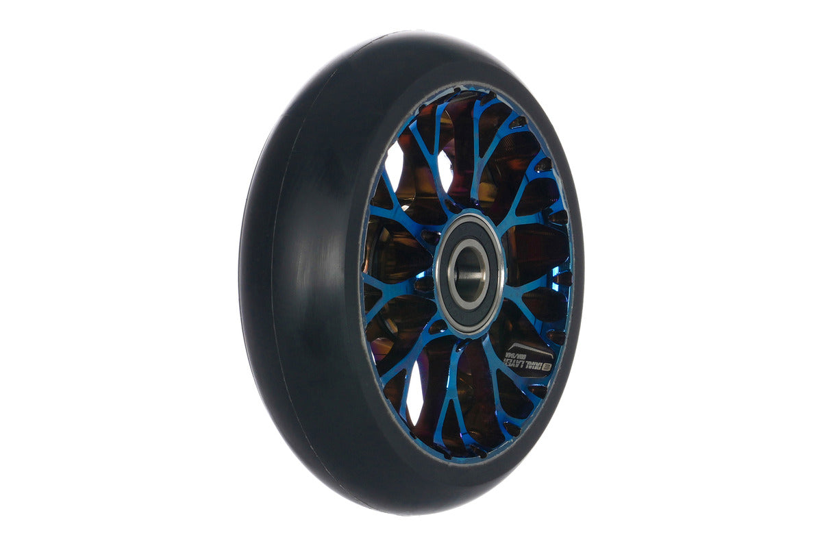 Roue Black Pearl Venom V2 115 12 Std Double Bleu Chrome