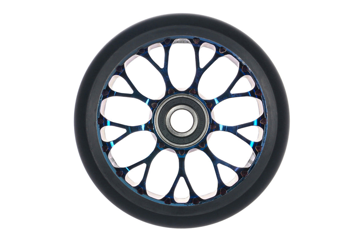 Roue Black Pearl Venom V2 115 12 Std Simple Bleu Chrome