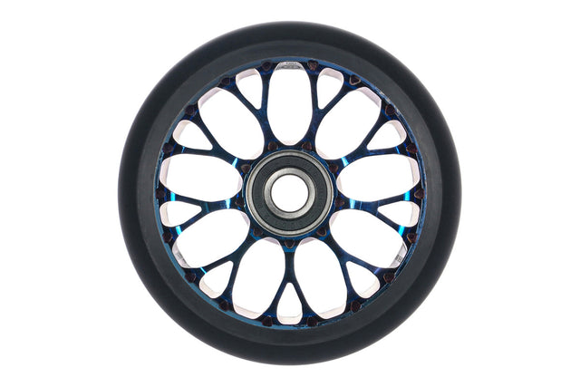 Roue Black Pearl Venom V2 115 12 Std Simple Bleu Chrome