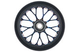 Roue Black Pearl Venom V2 125 12 Std Double Bleu Chrome