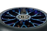 Roue Black Pearl Venom V2 125 12 Std Double Bleu Chrome