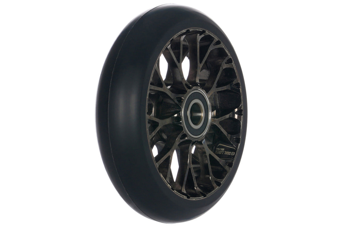 Roue Black Pearl Venom V2 125 12 Std Double Noir Chrome