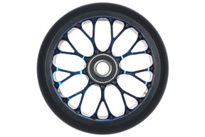 Roue Black Pearl Venom V2 125 12 Std Simple Bleu Chrome