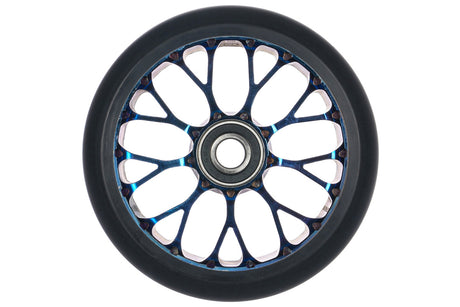 Roue Black Pearl Venom V2 125 12 Std Simple Bleu Chrome