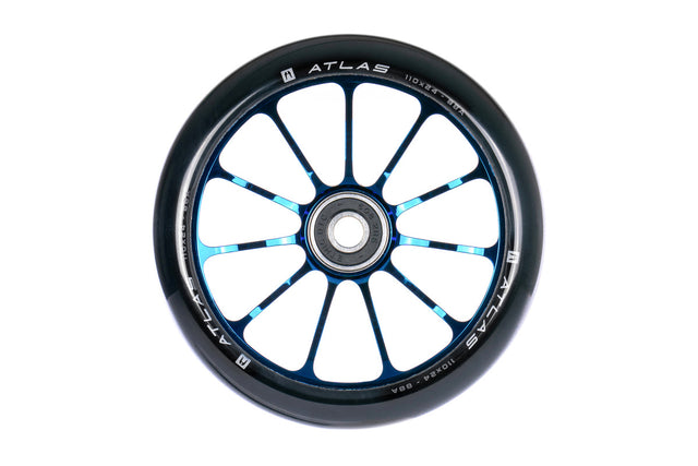 Roue Ethic Dtc Atlas 110 Bleu Chrome