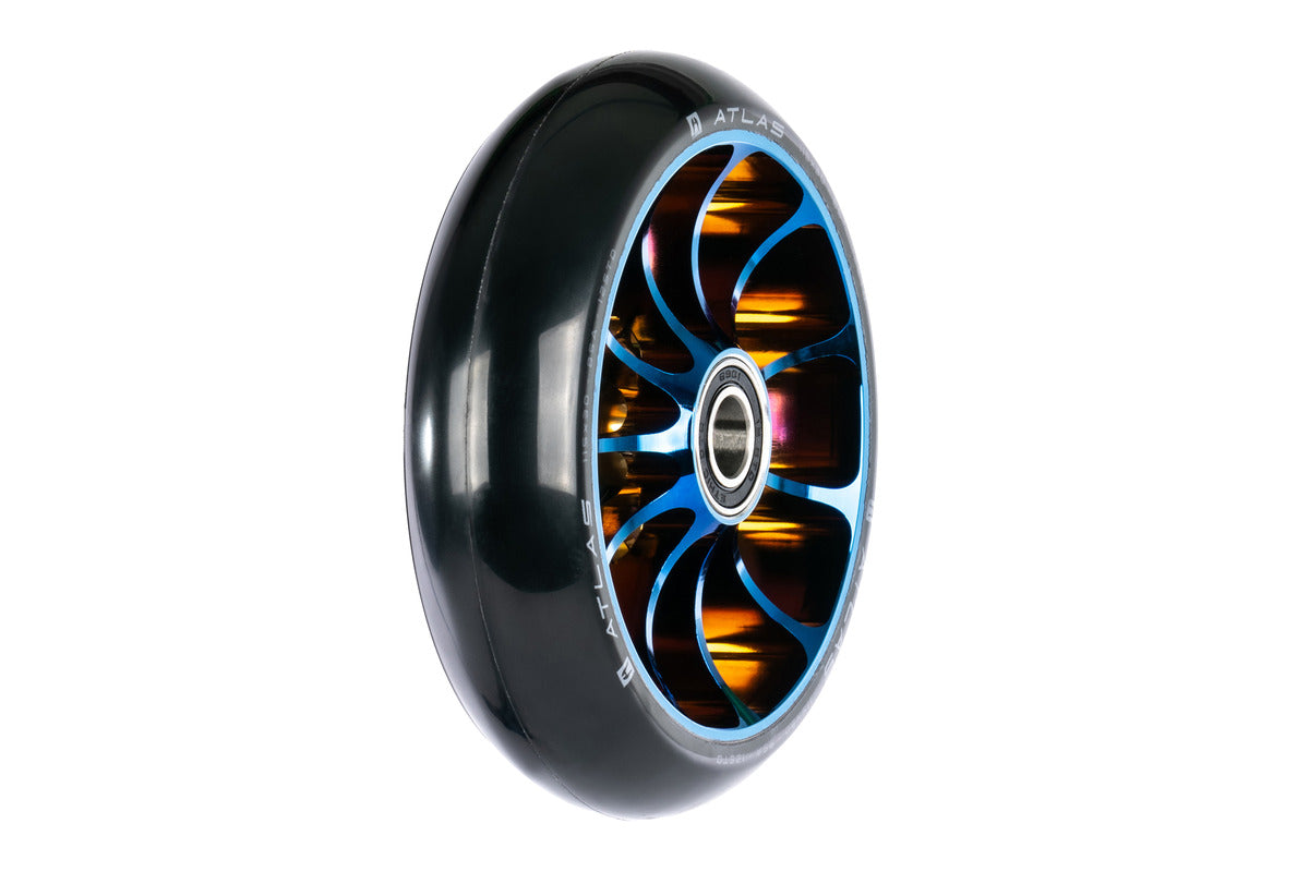 Roue Ethic Dtc Atlas 115 12 Std Bleu Chrome
