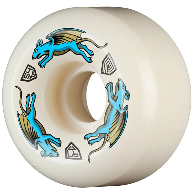 Powell Peralta Dragon Formula Nano Rat Av4 - Roues Skateboard 54Mm 97A Blue