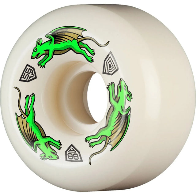 Powell Peralta Dragon Formula Nano Rat Av6 - Roues Skateboard 56Mm 88A Green