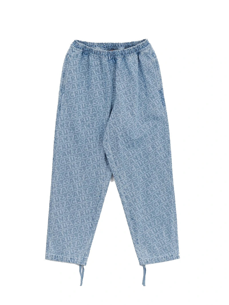 Santa Cruz Unite Pants – Bleu (SC Repeat)