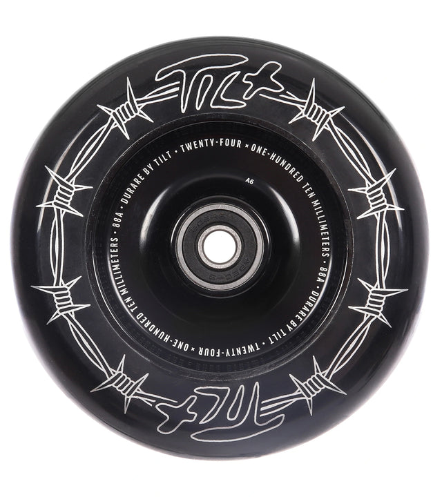 Tilt Durare Barbed Noir 110Mm - Roues Freestyle