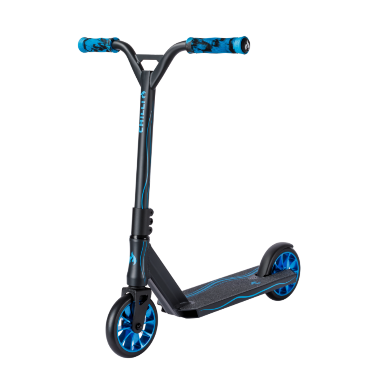 Chilli Pro Scooter Wave Track S - Gris Foncé/Bleu