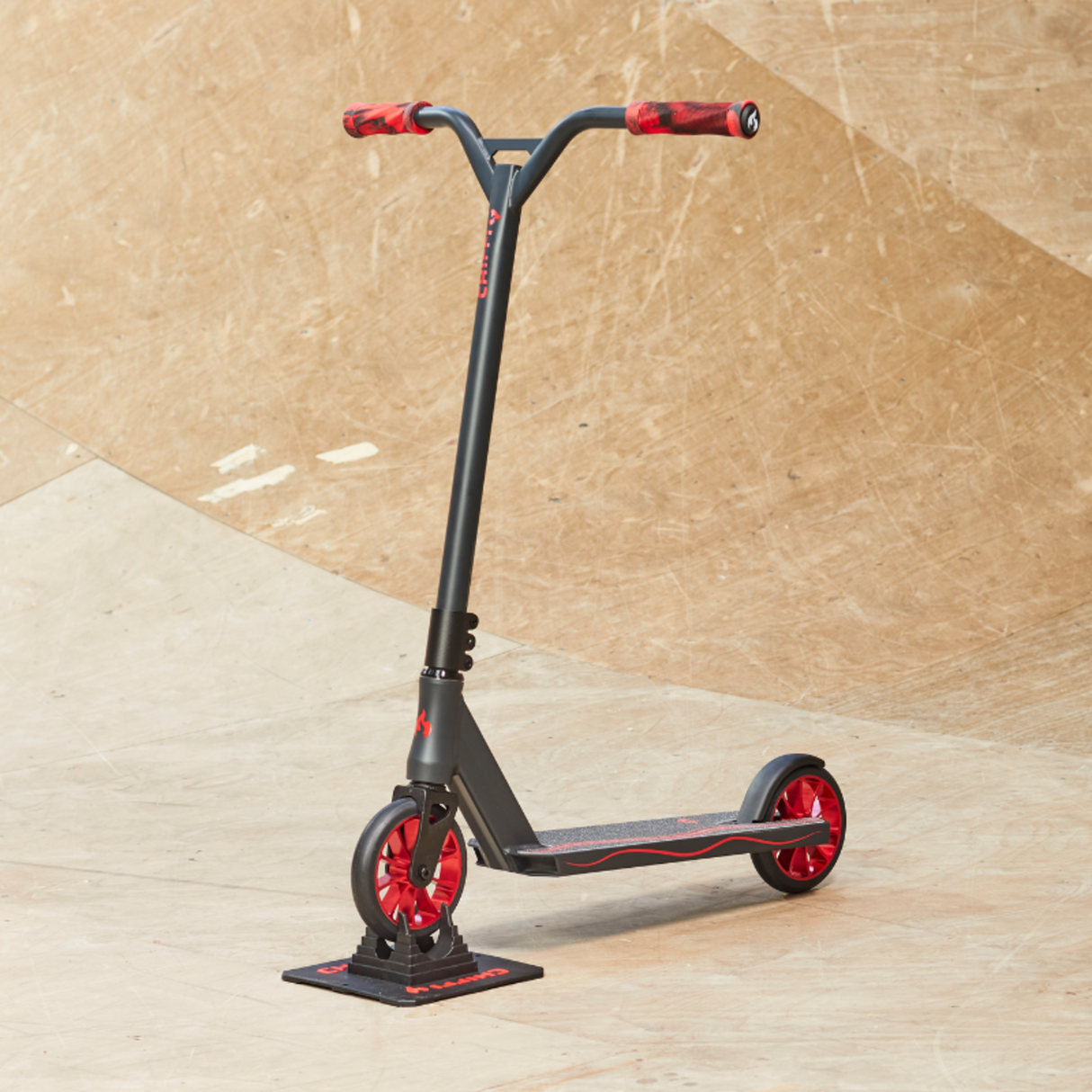Chilli Pro Scooter Wave Track M - Gris Foncé/Rouge