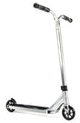 Trottinette freestyle Ethic DTC Erawan V2 Brushed complète, vue de profil, guidon Y-bar et pièces en aluminium brossé