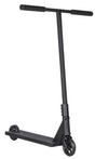 Trottinette freestyle Native Stem Noir complète, vue de profil, guidon T-bar noir et pièces noir
