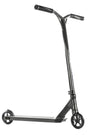 Trottinette freestyle Versatyl Bloody Mary Noir complète, vue de profil, guidon Y-bar noir et pièces noir