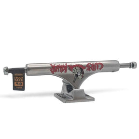 Slappy × Heroin St1 Inverted 9" Curb Killer Ii Polished - Truck Skateboard