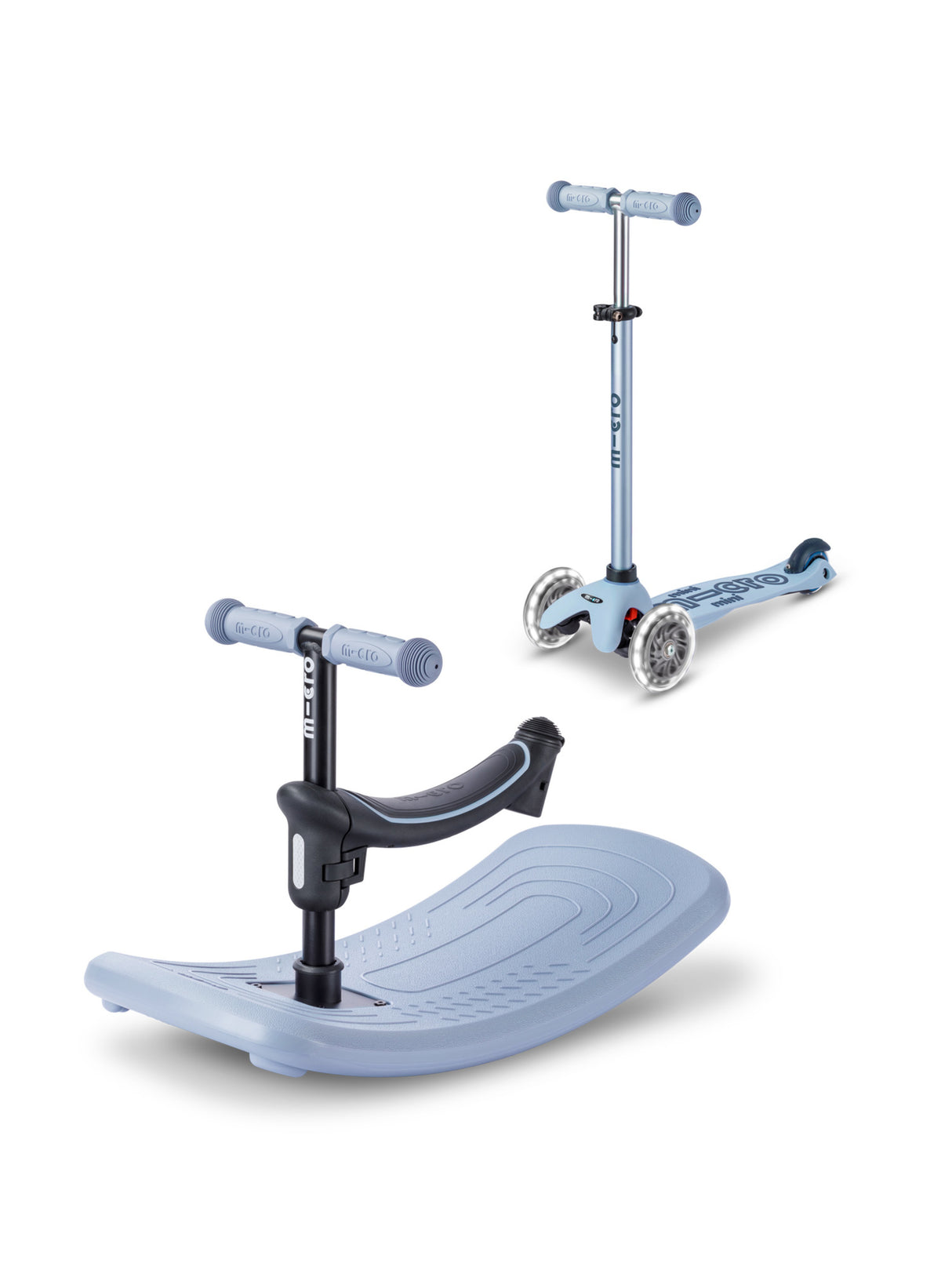 Mini Micro Deluxe Rock & Go Led - Bleu Ardoise